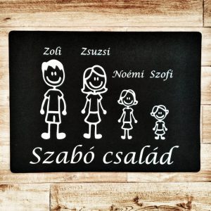 Családi lábtörlők
