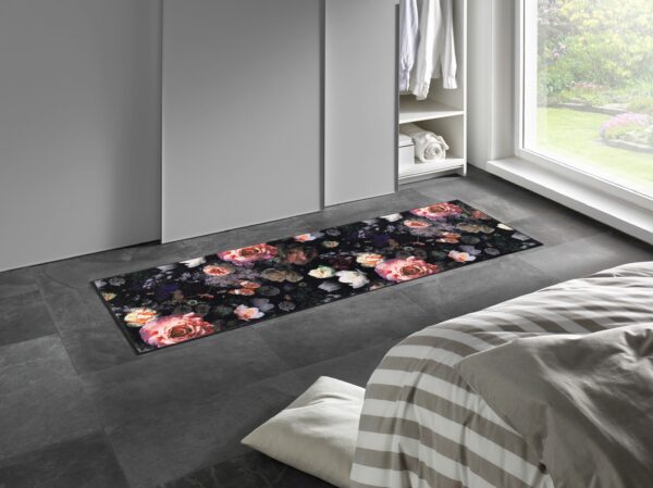Éjjeli rózsák design szennyfogó szőnyeg - Image 2