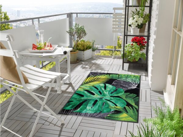 Filodendron és páfrány design szennyfogó szőnyeg