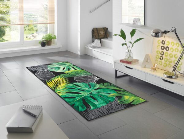 Filodendron és páfrány design szennyfogó szőnyeg - Image 3