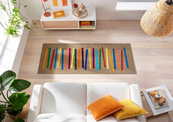 Színes pálcikák decor szennyfogó szőnyeg - Image 2