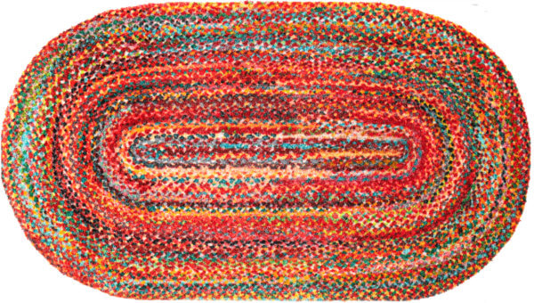 Színes szőttes szennyfogó szőnyeg - 50*90 cm
