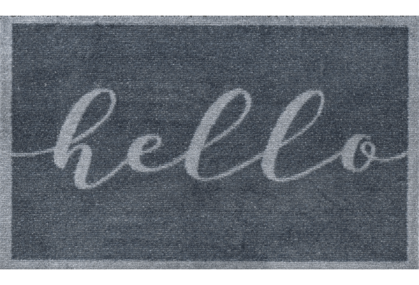 Hello feliratos tiszta mancs beltéri lábtörlő