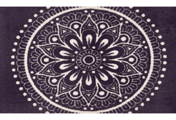 Grafit mandala decor szőnyeg