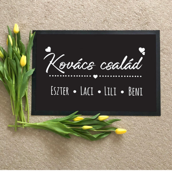 Családi Flat standard lábtörlő - több méretben