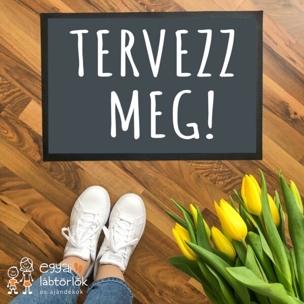 Tervezhető Flat Standard Egyedi textil lábtörlő - 75*55 cm
