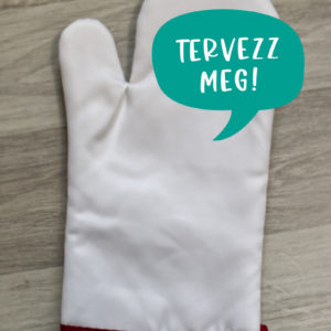 tervezhető sütőkesztyű