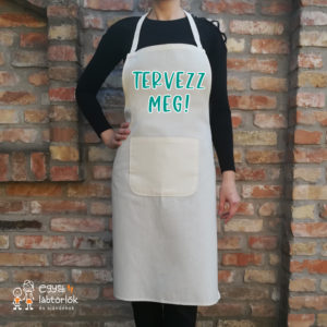 tervezhető kötény