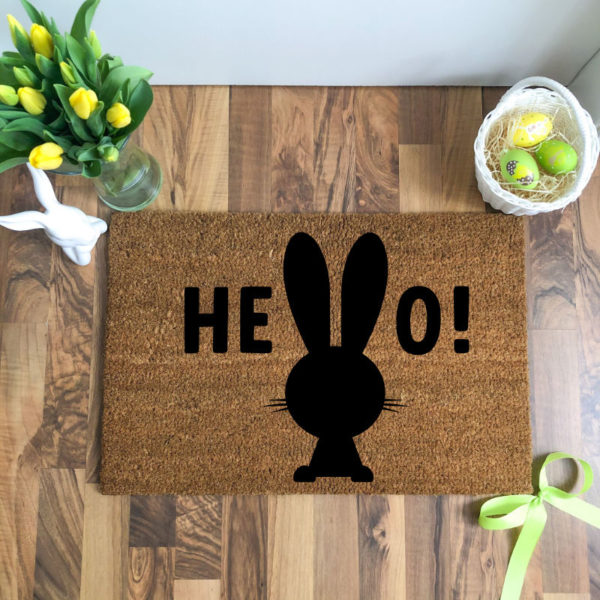 Hello Húsvét feliratos lábtörlő - több méretben