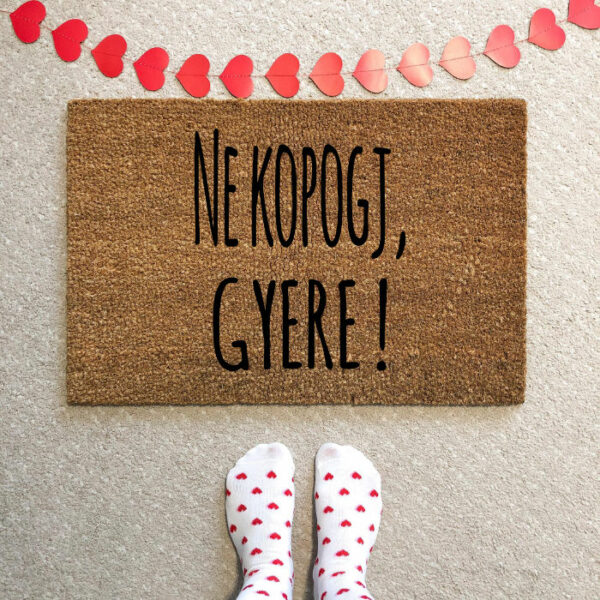Ne kopogj, gyere! - KÓKUSZ LÁBTÖRLŐ - TÖBB MÉRETBEN